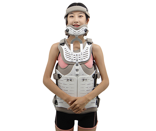 SH-017可调头颈胸腰固定支具