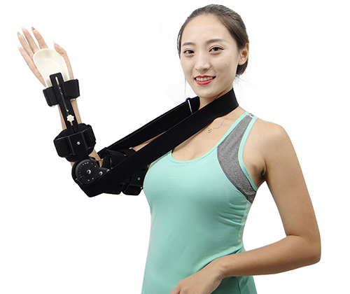 SH-024 可调肘关节固定支具（单侧卡盘）Ⅱ型