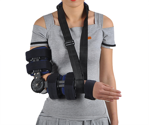SH-025可调肘关节固定支具（双侧卡盘）Ⅲ型