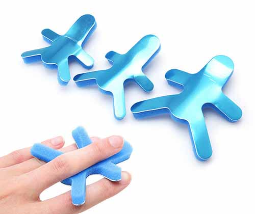 SH-268铝合金指骨夹板五爪型